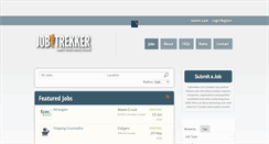 Desktop Screenshot of jobtrekker.ca