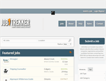 Tablet Screenshot of jobtrekker.ca